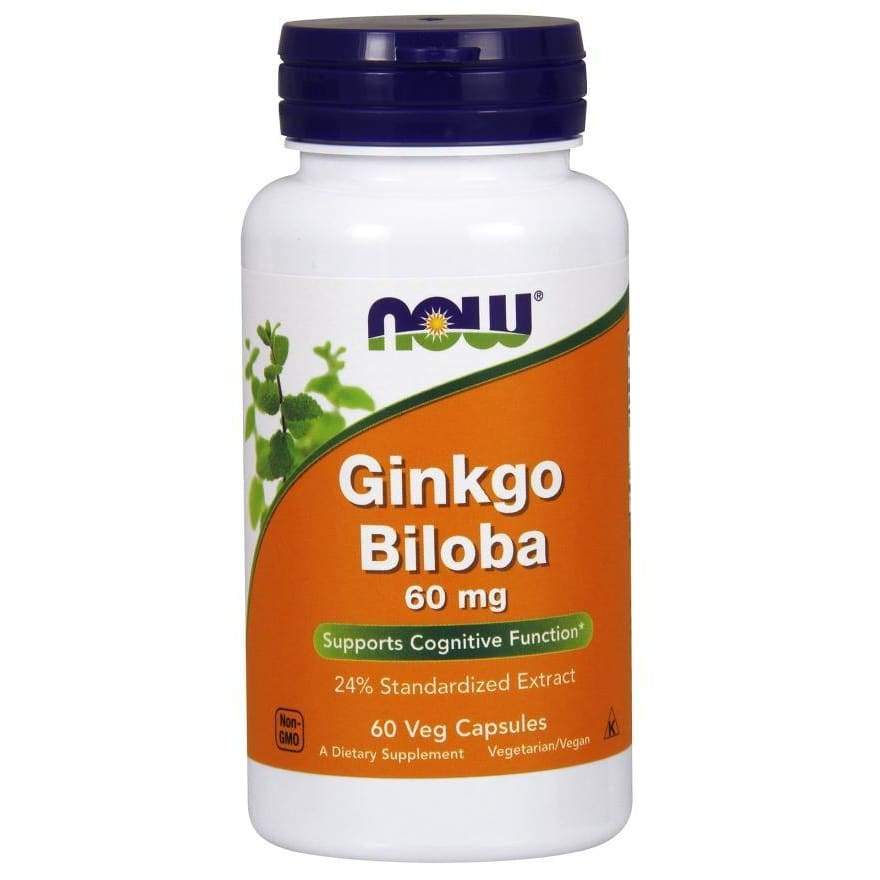 Ginkgo Biloba, 60mg - 60 vcaps