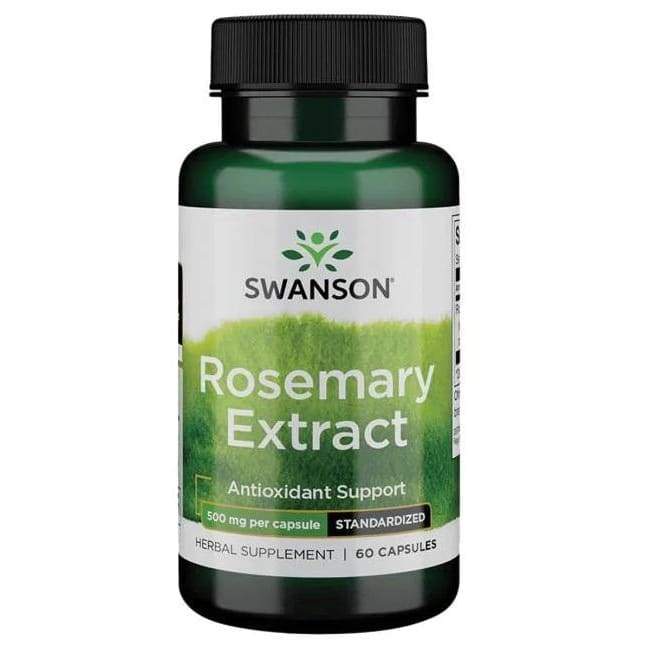 Rosemary Extract, 500mg - 60 caps
