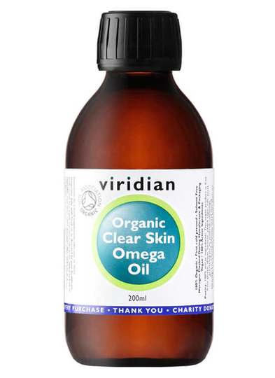 Viridian Organic Clear Skin Omega Oil 200ml