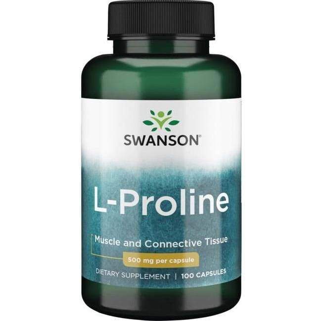 L-Proline, 500mg - 100 caps