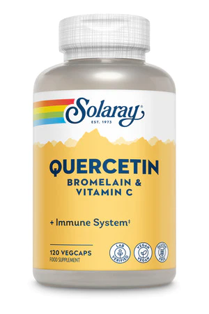 Solaray Quercetin Bromelain, Vitamin C, 120 VCapsules