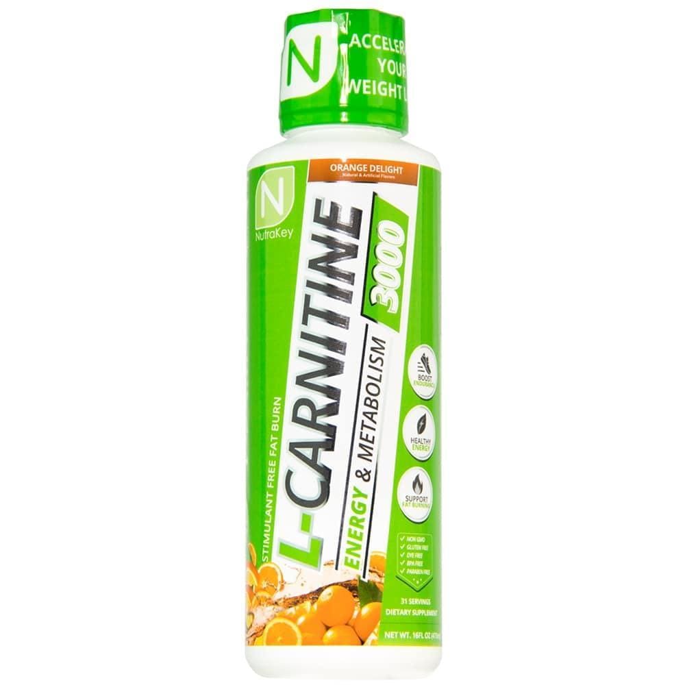L-Carnitine 3000, Watermelon - 473 ml.