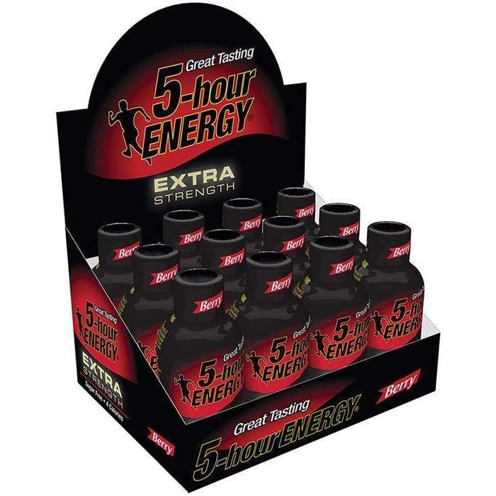 5-Hour Energy Extra Strength, Berry - 12 shots