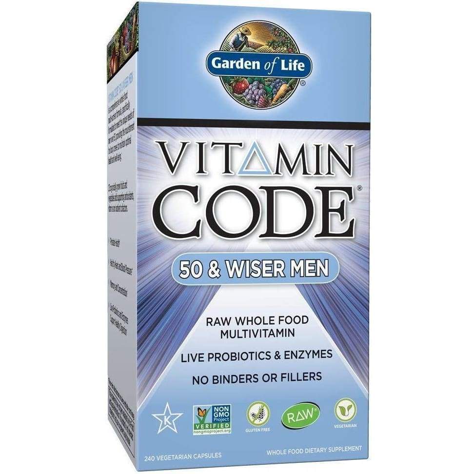 Vitamin Code 50 & Wiser Men - 240 vcaps