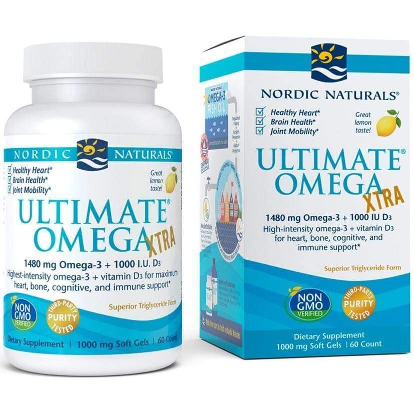 Ultimate Omega Xtra, 1480mg Lemon - 60 softgels