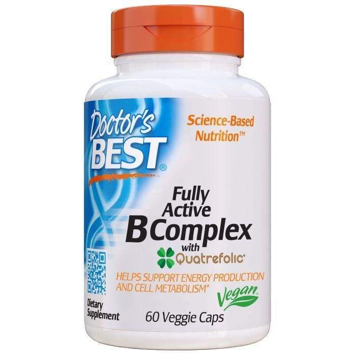 Fully Active B-Complex with Quatrefolic - 60 vcaps