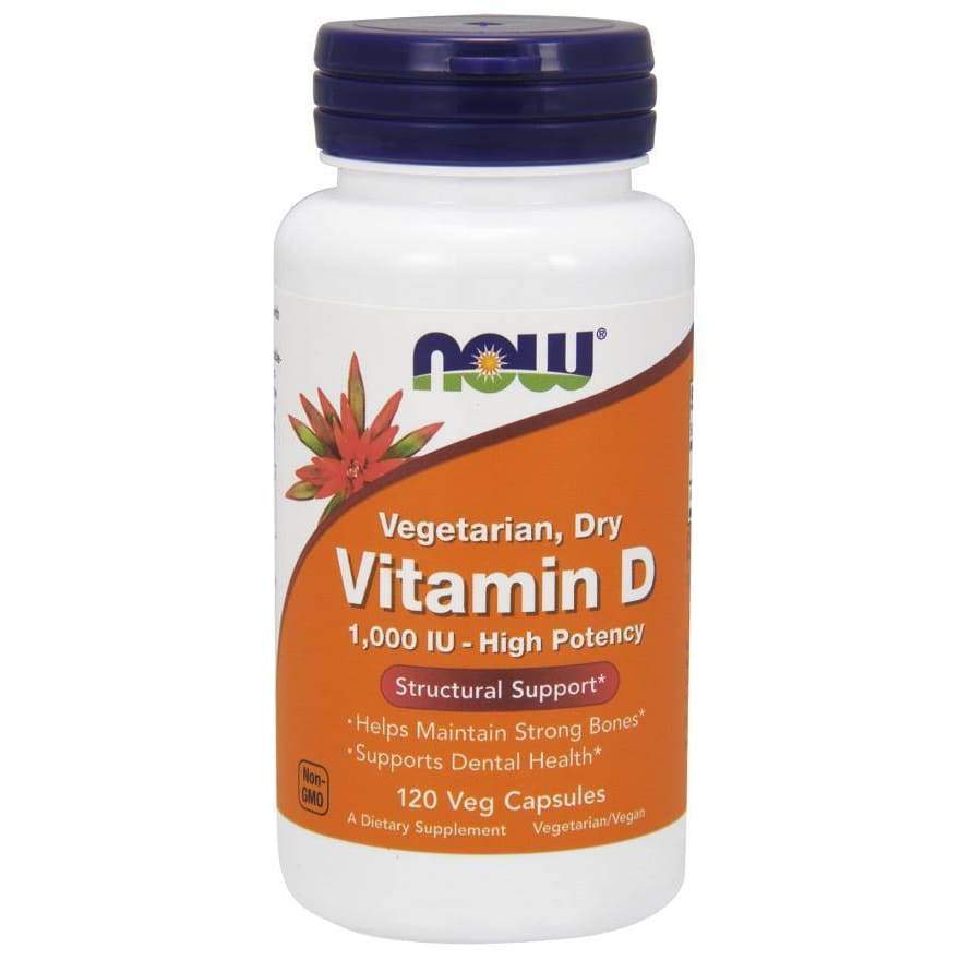 Vitamin D, 1000 IU Vegetarian - Dry - 120 vcaps
