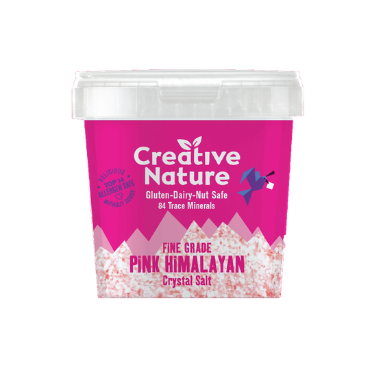 Creative Nature Pink Himalayan Crystal Salt Fine, 300gr