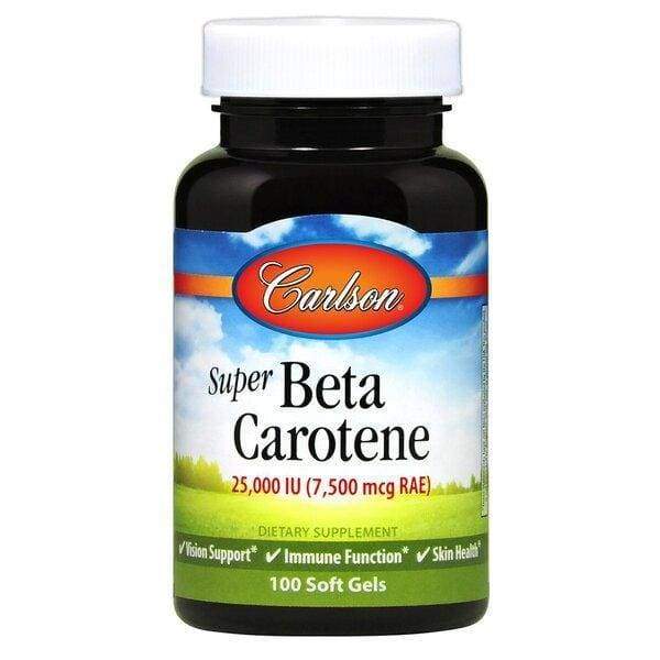 Super Beta Carotene, 25000 IU - 100 softgels