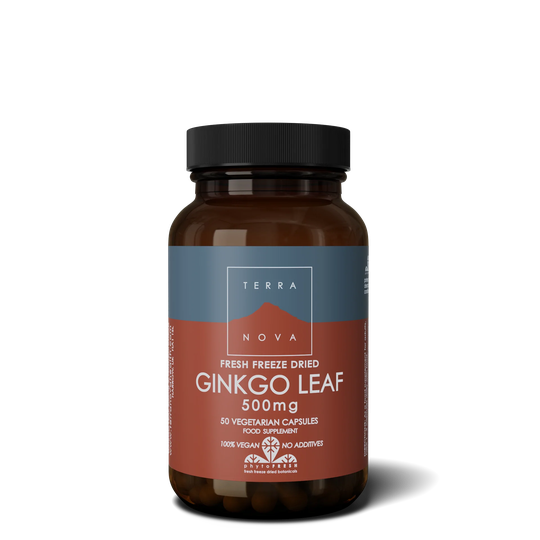 Terranova Ginkgo Leaf 500Mg, 50 VCapsules