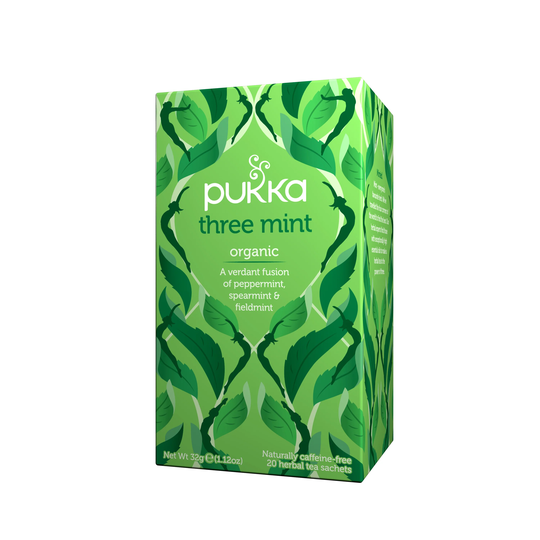 Pukka Three Mint Tea, 20Bags