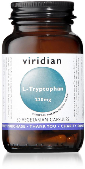 Viridian L-Tryptophan, 30 VCapsules