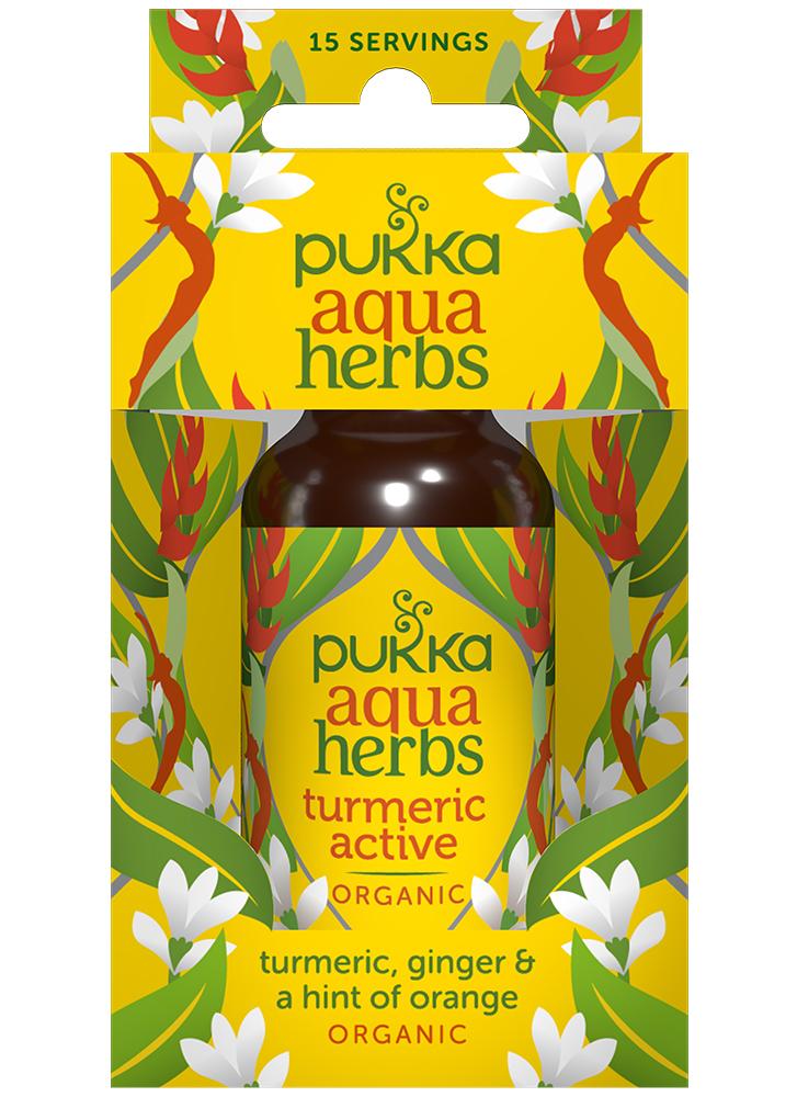 Pukka Aqua Herbs Turmeric Active