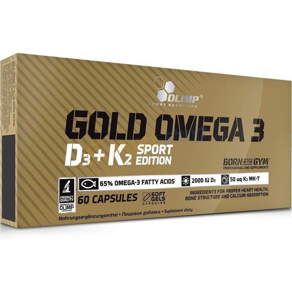 Gold Omega 3 D3 + K2 Sport Edition - 60 caps