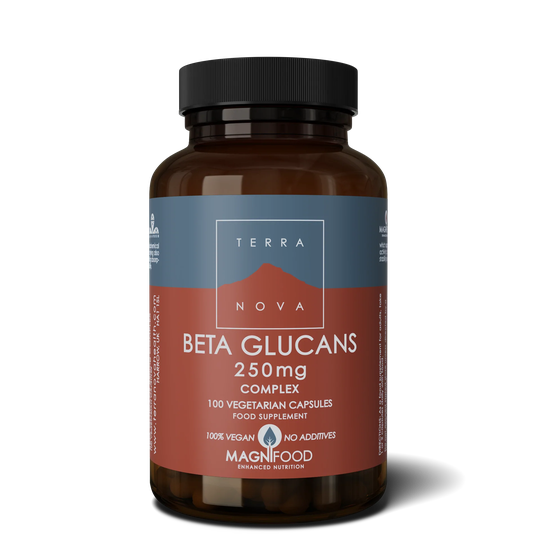 Terranova Beta Glucans 250mg Complex, 100 VCapsules