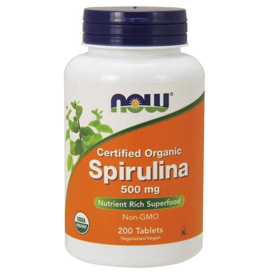 Spirulina Organic, 500mg - 200 tablets