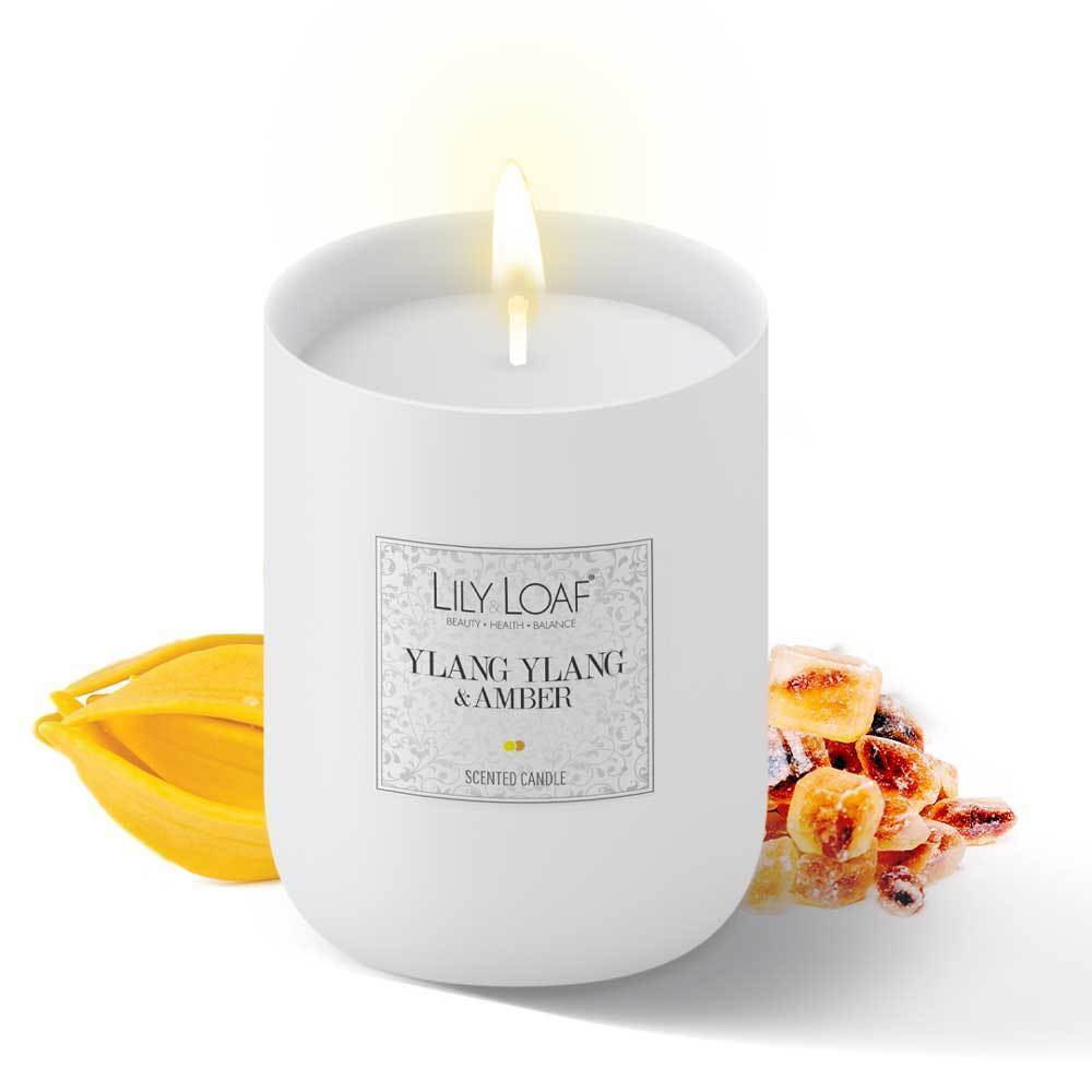 Ylang Ylang and Amber Soy Wax Candle