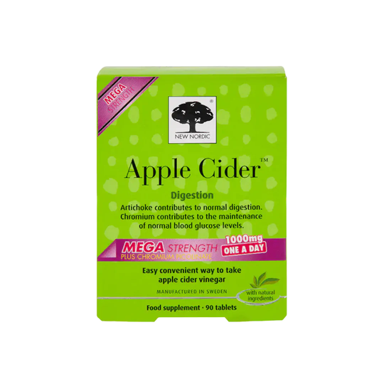New Nordic Apple Cider Mega, 90 Tablets