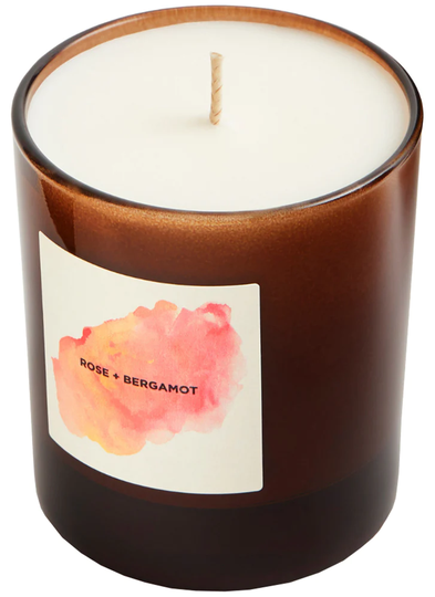 Self Care Co. FLORAL Rose Geranium + Bergamot 1 Wick Aromatherapy Candle 300g