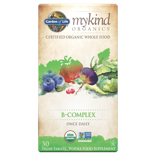 Garden Of Life mykind Organics Vitamin B, 30 Capsules