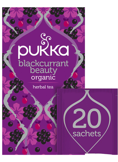 Pukka Blackcurrant Beauty Tea 20 sachets