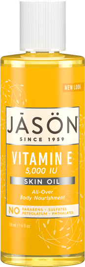 Jason Organic Vitamin E Oil, 118ml 5000IU