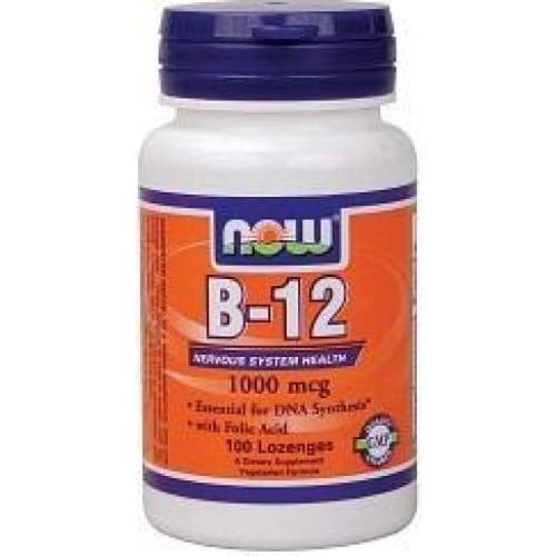 Vitamin B-12, 1000mcg - 100 lozenges