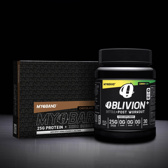 Oblivion Plus & MYOBARs ( Bars and Juice), Lemon and Lime / Chocolate