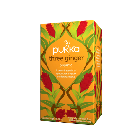 Pukka Three Ginger Tea, 20Bags