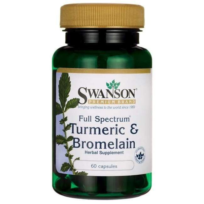 Full Spectrum Turmeric & Bromelain - 60 caps