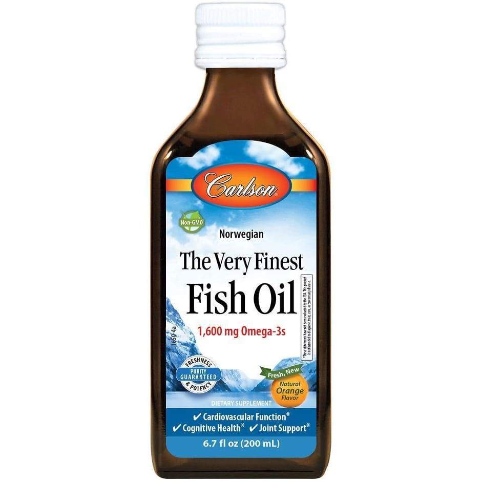The Very Finest Fish Oil, Natural Lemon - 200 ml.
