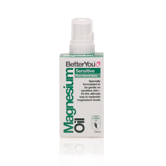 BetterYou Magnesium Oil Sensitive Spray, 100ml