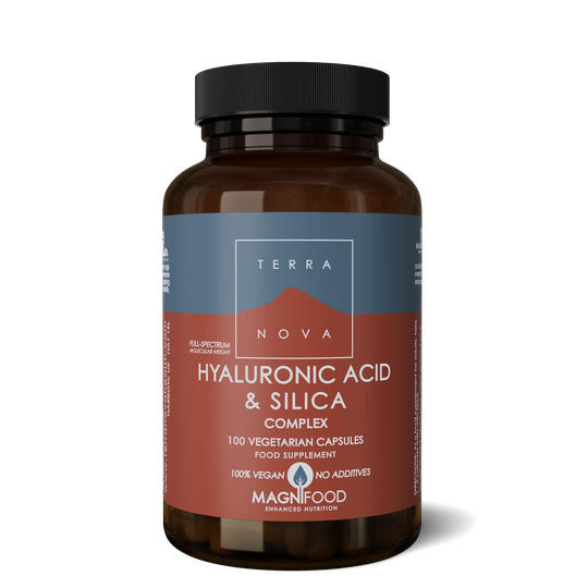 Terranova Hyaluronic Acid & Silica Complex, 100 VCapsules