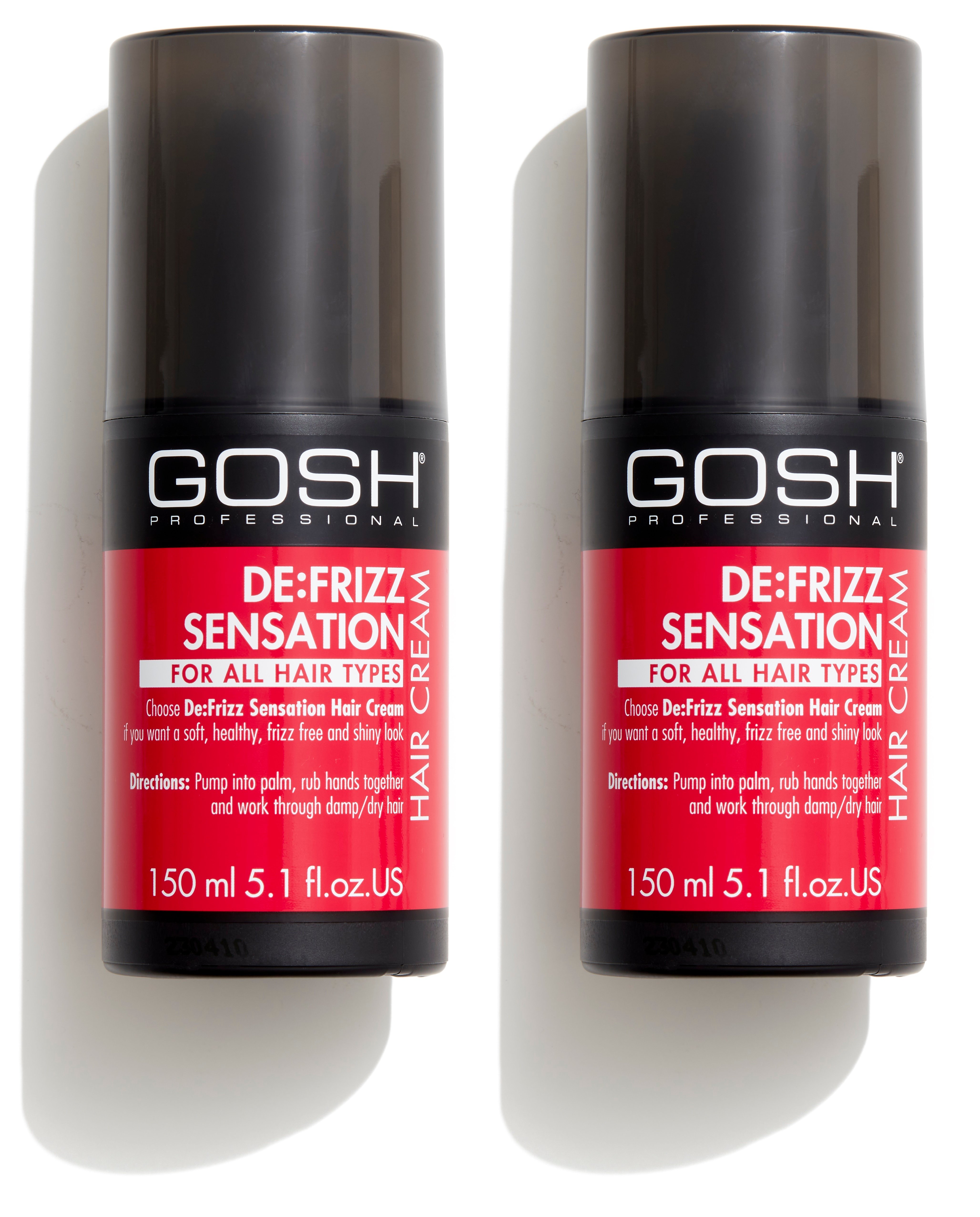 GOSH - 2 x De:Frizz Sensation Hair Cream 150 ml