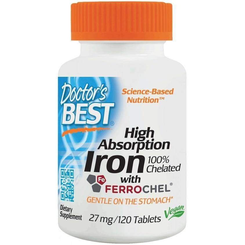 High Absorption Iron, 27mg - 120 tablets
