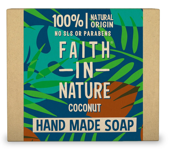 Faith in Nature Coconut Soap, 100gr