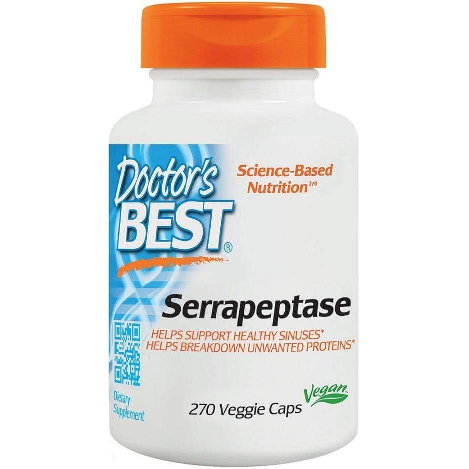 Serrapeptase, 40 000 SPU - 270 vcaps