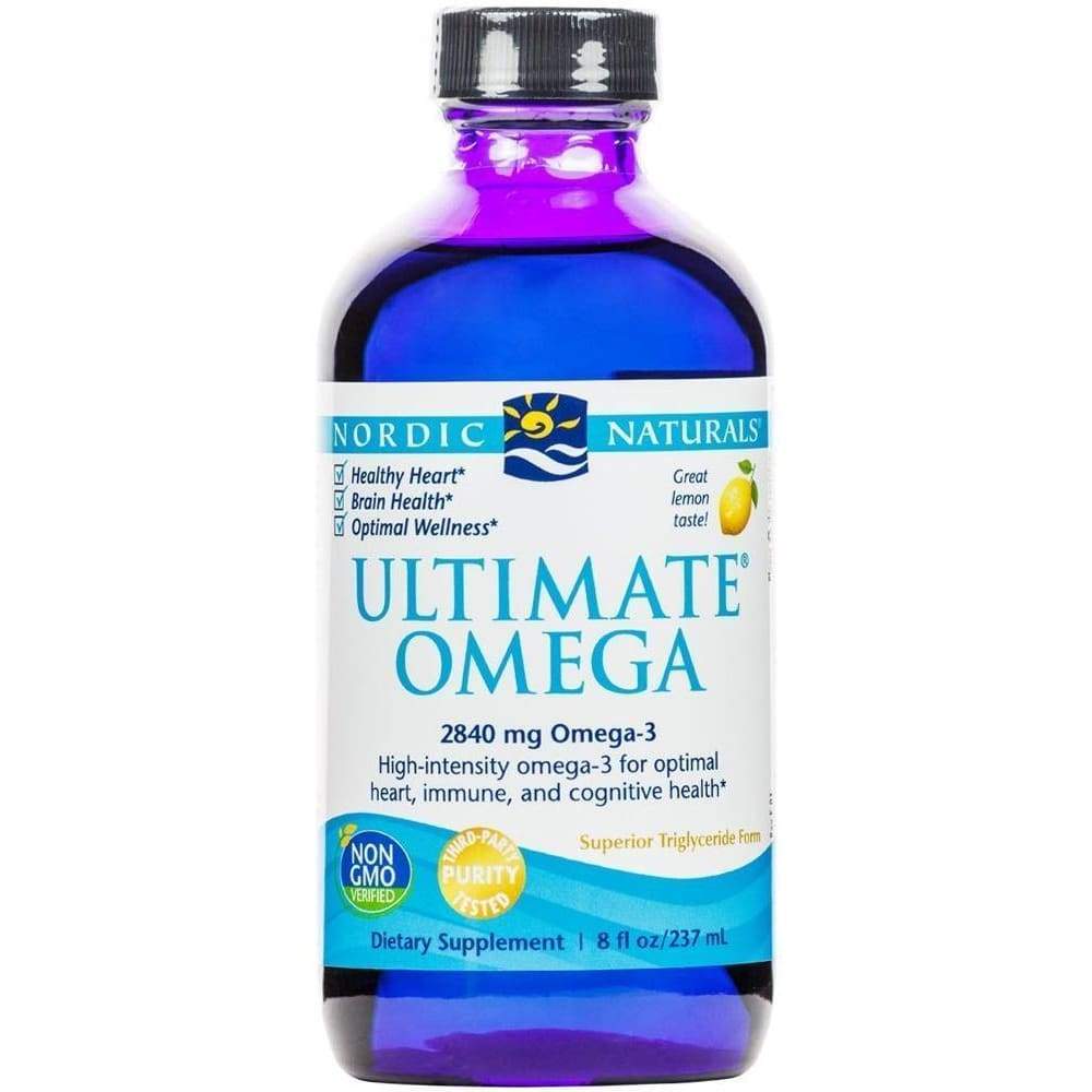 Ultimate Omega, 2840mg Lemon Flavor - 237 ml.