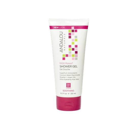 Andalou 1000 Roses Soothing Shower Gel, 251ml