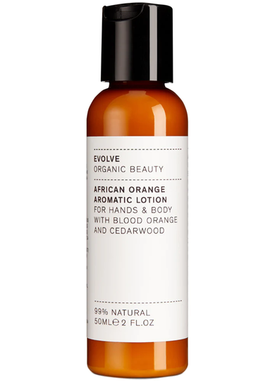 Evolve African Orange Aromatic Lotion Travel 50ml