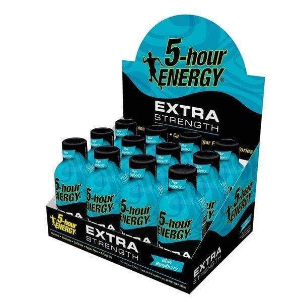 5-Hour Energy Extra Strength, Blue Raspberry - 12 shots