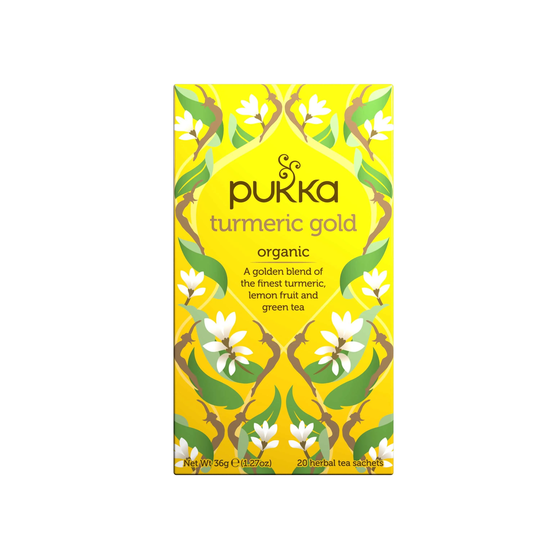 Pukka Turmeric Gold Tea, 20Bags