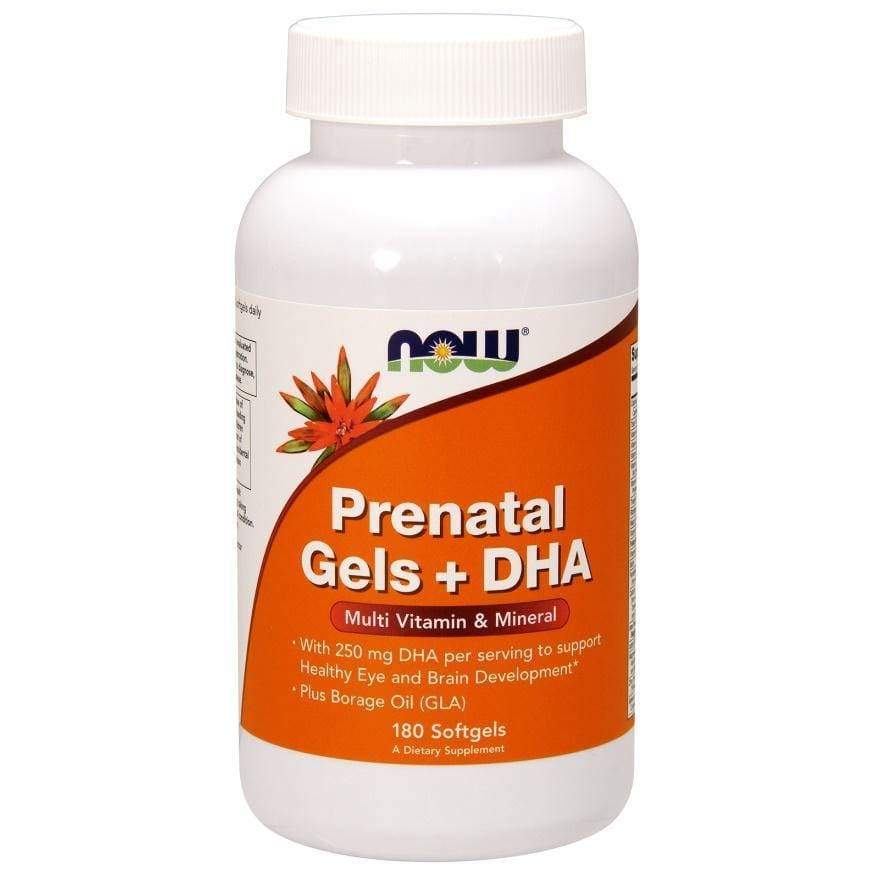 Prenatal Gels + DHA - 180 softgels