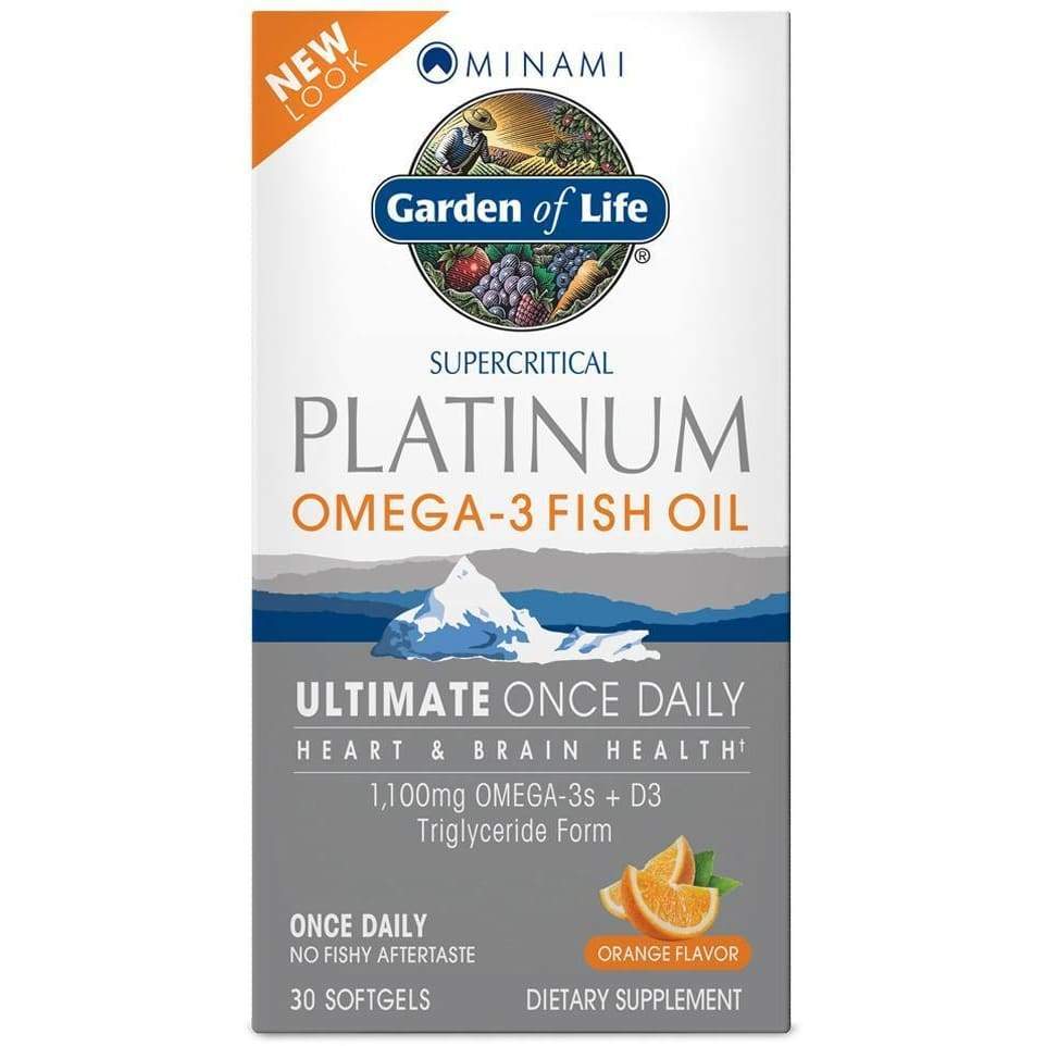 Minami Platinum Omega-3 Fish Oil - 30 softgels