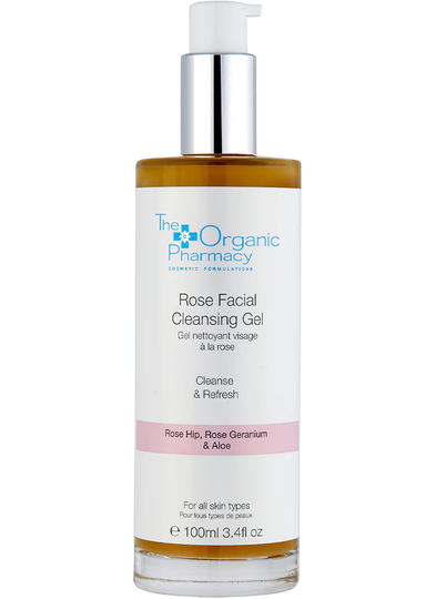 The Organic Pharmacy Rose Facial Cleansing Gel 100ml