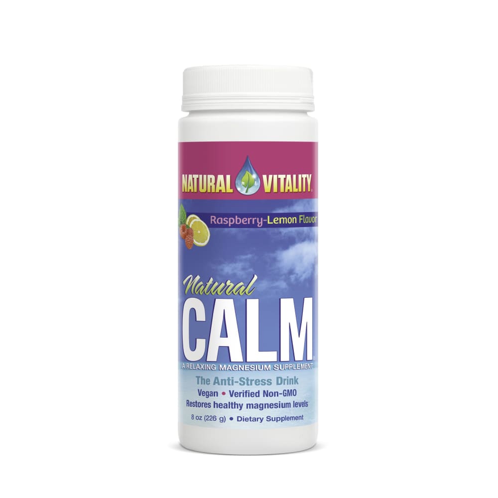 Natural Calm, Raspberry Lemon - 226 grams