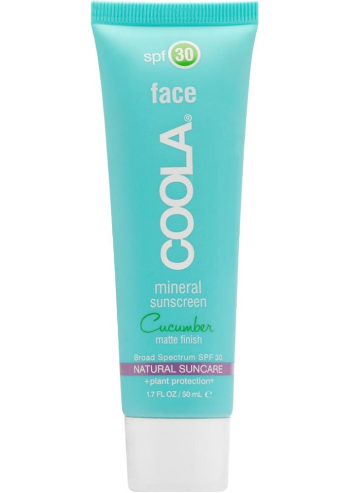 Coola Mineral Face SPF 30 Cucumber Matte Finish Moisturiser