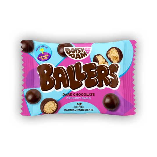 Doisy & Dam Dark Chocolate Ballers, 25gr