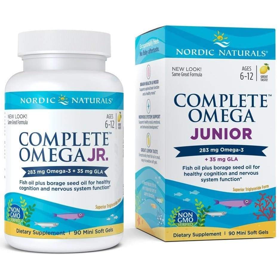 Complete Omega Junior, 283mg Lemon - 90 softgels
