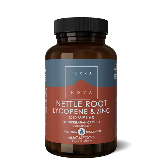 Terranova NettleRoot Lycopene Zinc, 100 Capsules